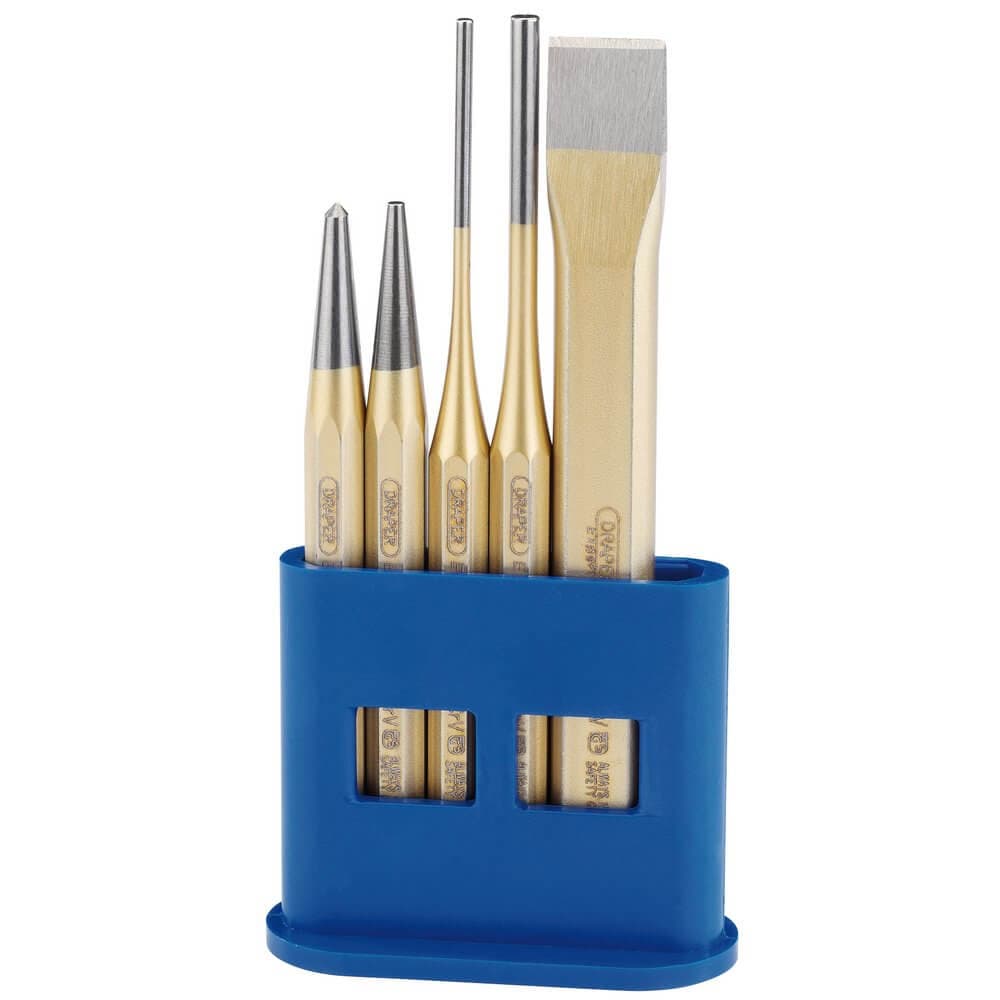 Draper Expert 13042 Chisel And Punch Set (5 Piece) per set