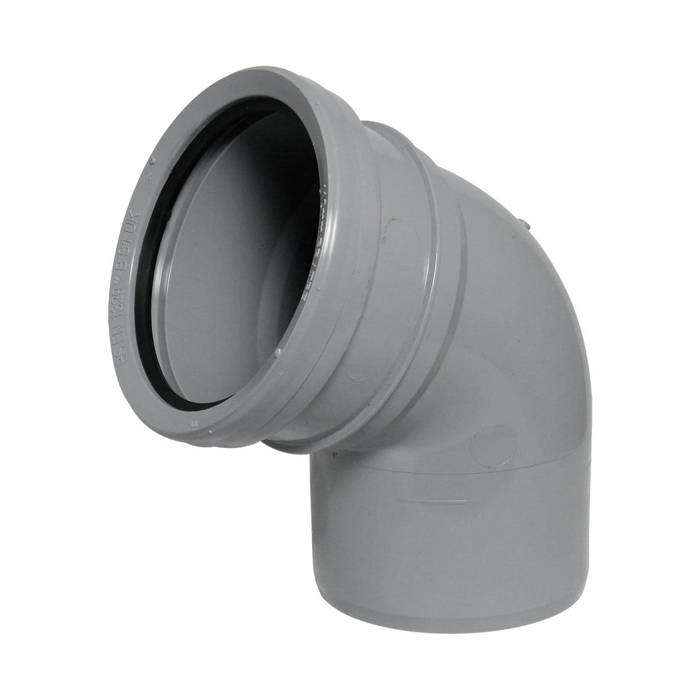 Floplast 110Mm Grey 112.5* Bend-S&S SP162G