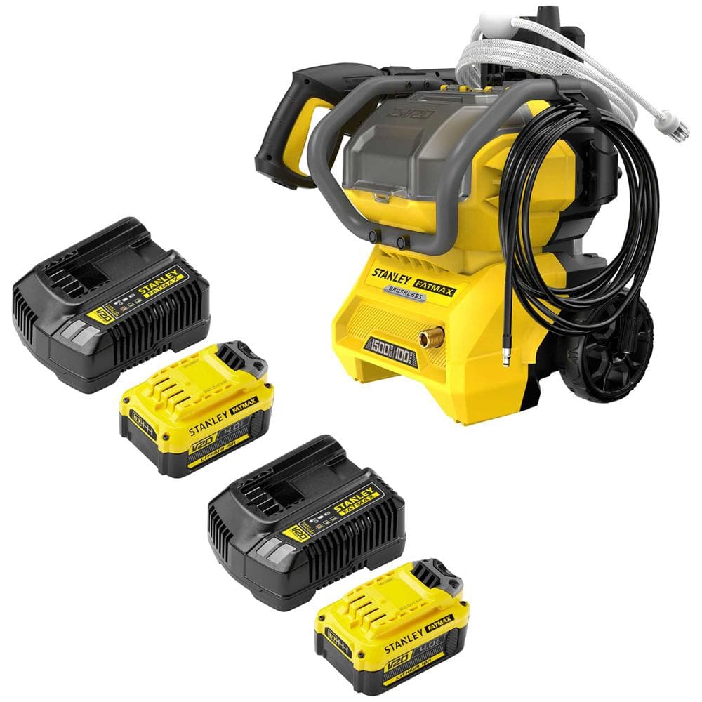 Stanley Fatmax V20 SFMCPW1500 36v Cordless Brushless Pressure Washer