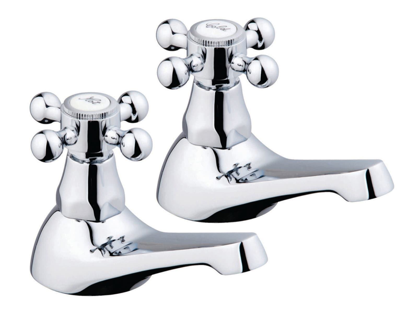 Henlake Bath Pillar Taps