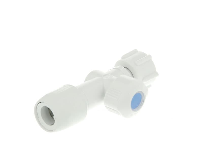 Hep2O HX18/15W Straight Service Valve 15mm x 1/2"