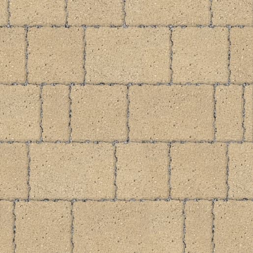 Marshalls Modal X Priora Textured Concrete Block Paving Oatmeal Granite 200 x 100mm