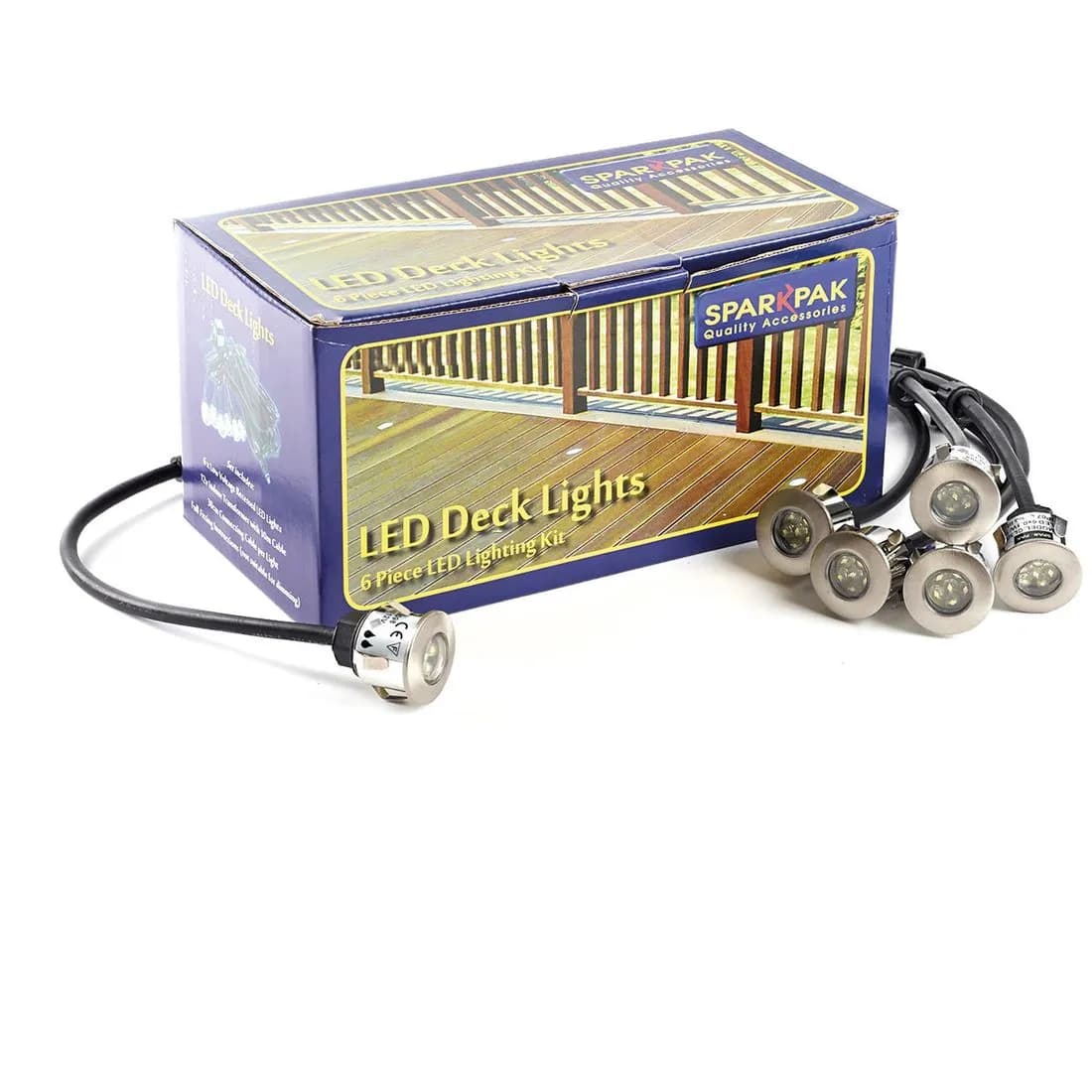 S/Pak Deck Light Kit White Led