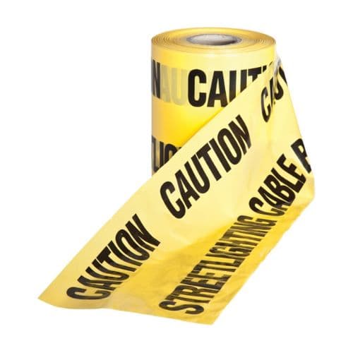 ProSolve Underground Warning Tape - Street Lighting Cable 150mm x 365mtr