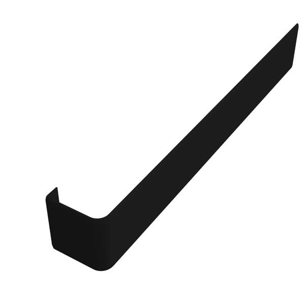 Fascia Joint Trim - 300mm Black Smooth