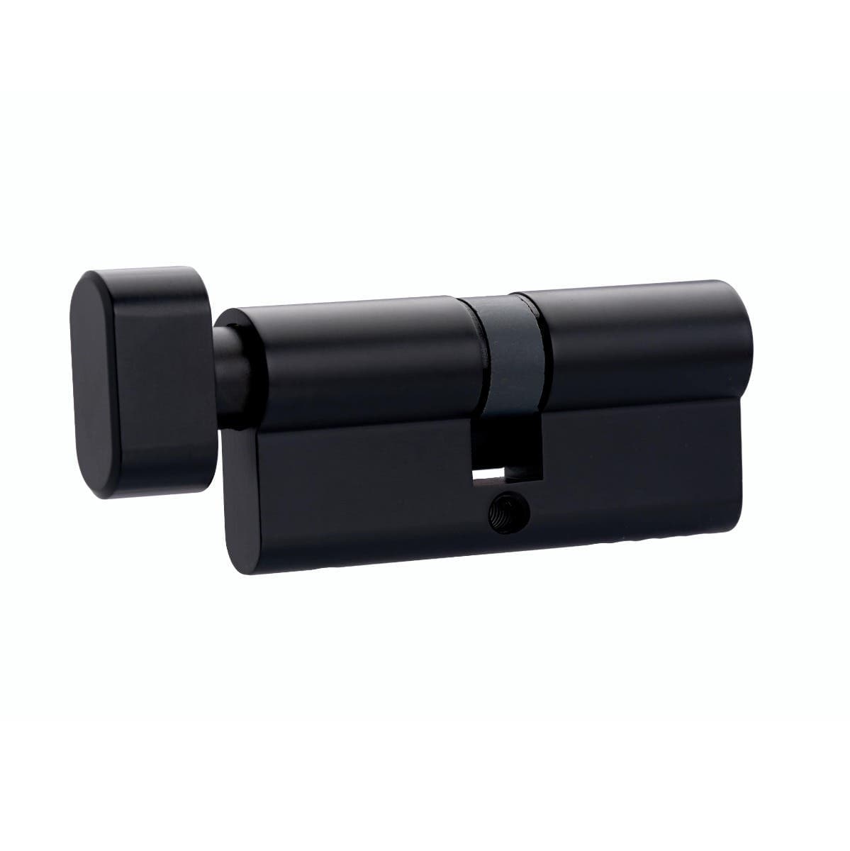 Euro Thumbturn Lock Cylinder - Thumb/Key - 35/35mm - Matte Black - Security Solutions