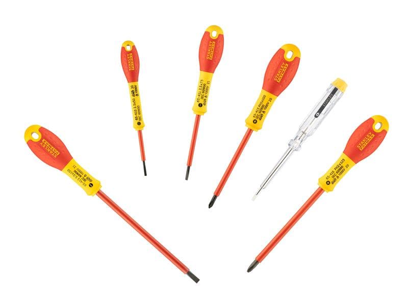 Stanley® 0-65-441 Fatmax® Vde Insulated Screwdriver Set 6 Piece