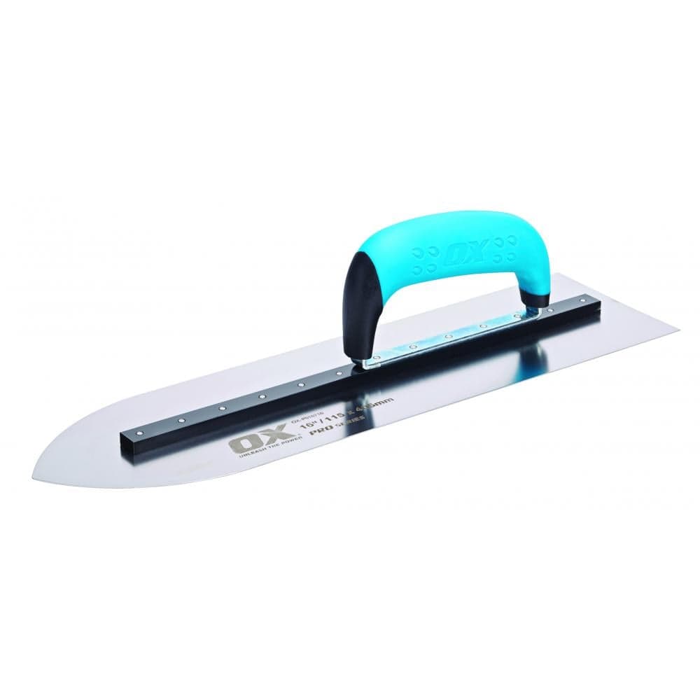 Ox Tools OX-P018716 Ox Pro Pointed Flooring Trowel - 16in / 400Mm EA