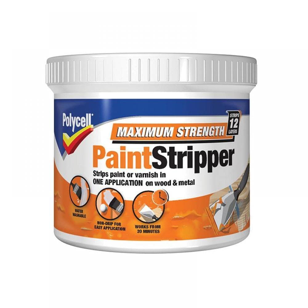 Polycell 5121862 Maximum Strength Paint Stripper 500Ml
