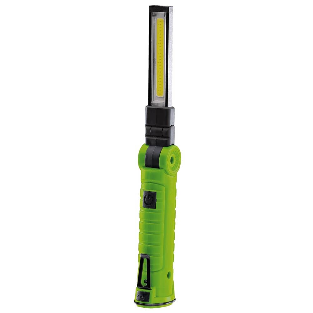 Draper 11856 Cob/Smd Led Rechargeable Slimline Inspection Lamp 3W 170 Lumens Green each