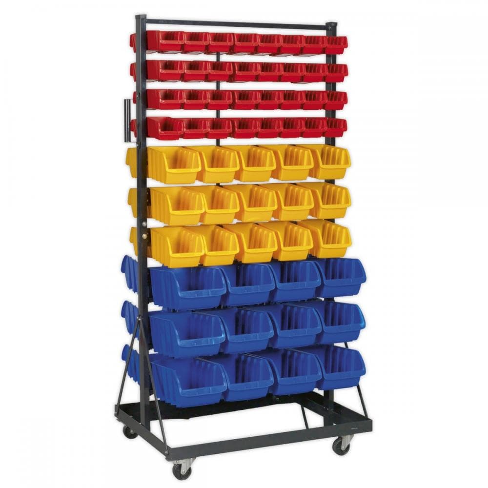 Sealey TPS118 Mobile Bin Storage System 118 Bin