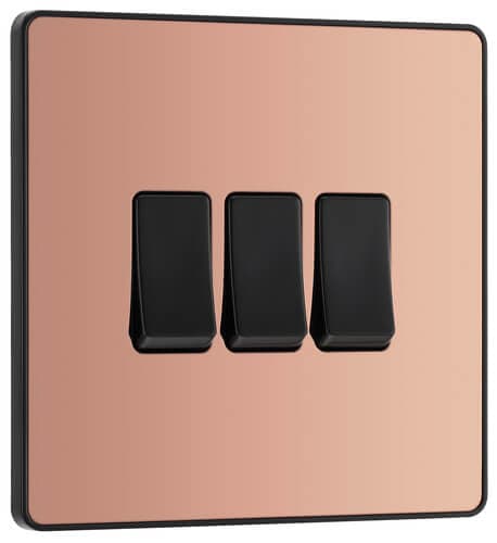 Nexus Metal Antiuqe Brass Single Square Front Plate NABEMS1-01