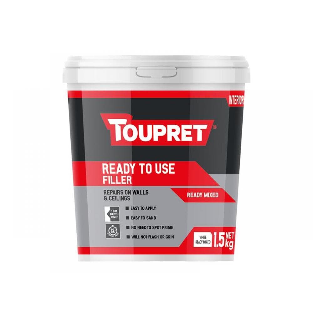 Toupret TTRP01.5GB Ready To Use Filler 1.5Kg