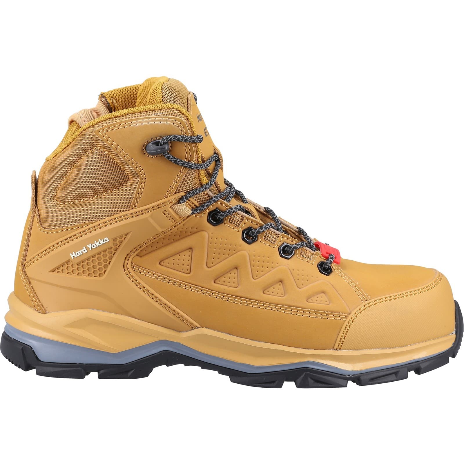 Footsure Western Limited Hard Yakka Atomic Pr Hybrid Side Zip Safety Boot Size 8 34689-59338-07