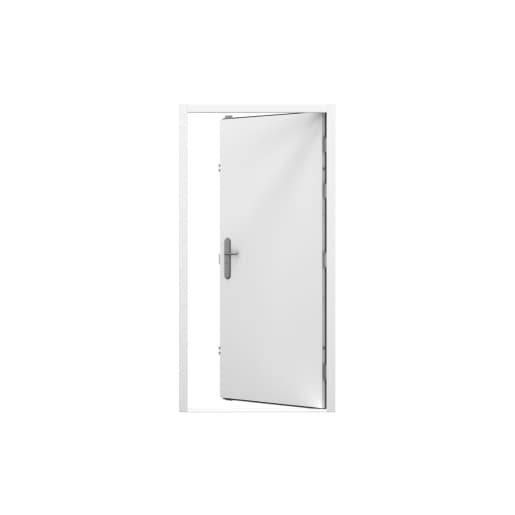 Lathams Right Hand Hinge Security Personnel Door 2020 x 845 x 90mm Open in