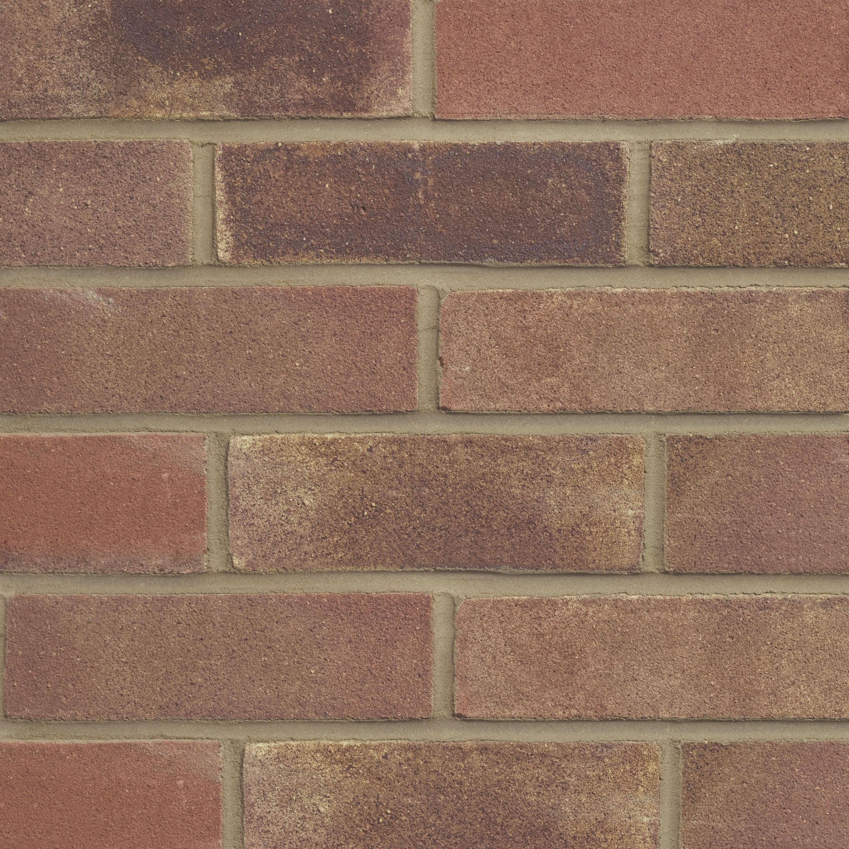 London Brick Company Brown Clay Forterra Heather Facing Brick - Pack of 390, Size: 215x102.50x65mm