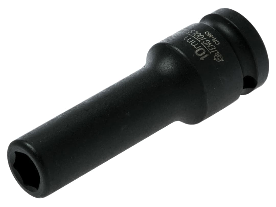 Teng Deep Impact Socket Hexagon 6-Point 1/2in Drive 10mm 920610N