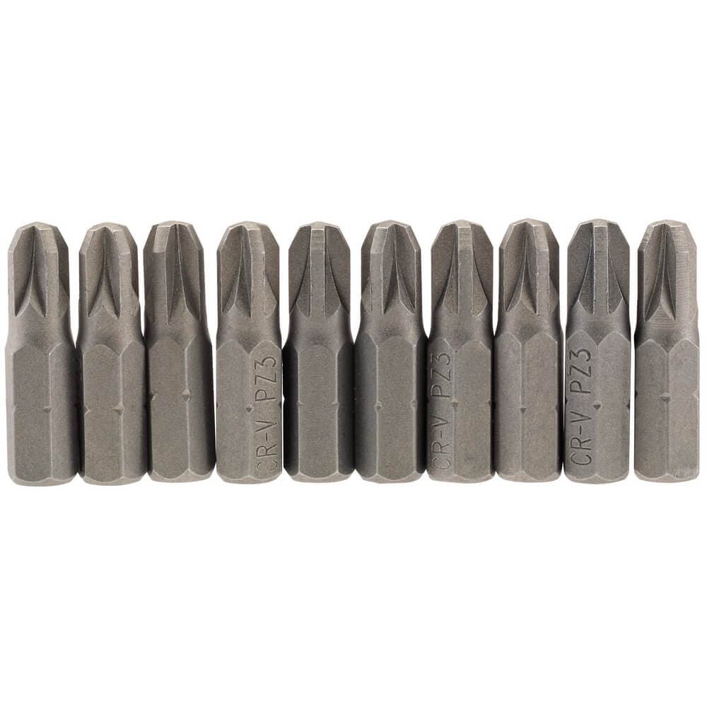 Draper 64057 Pz Type Insert Bit 1/4in Hex 25Mm Long No.3 (Pack Of 10) per pack