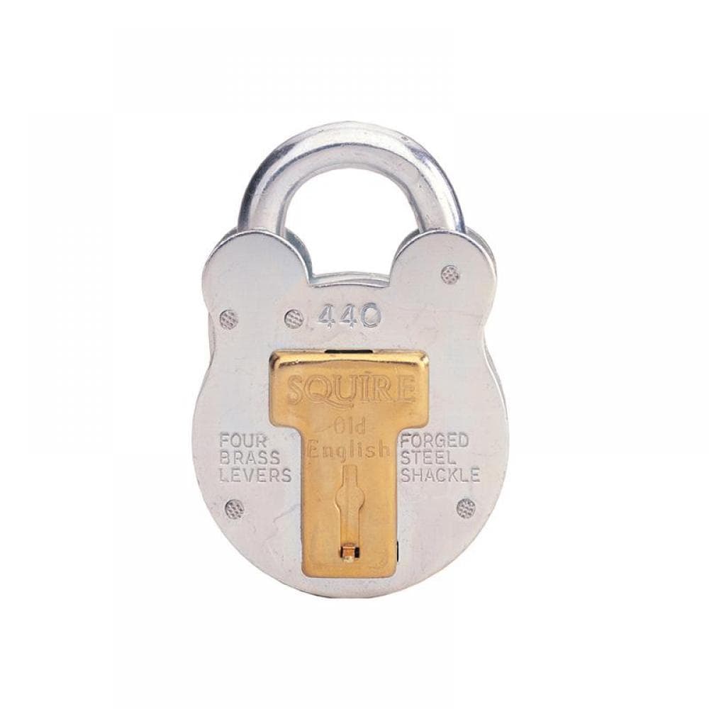 Squire 440 440 Old English Padlock With Steel Case 51Mm