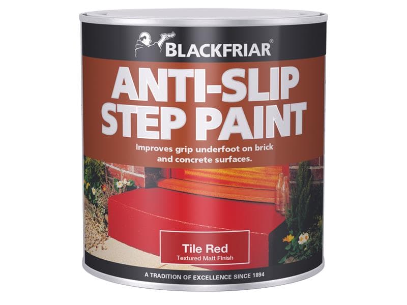 Blackfriar BF0310001E1 Slip Resist Step Paint Tile Red 500Ml