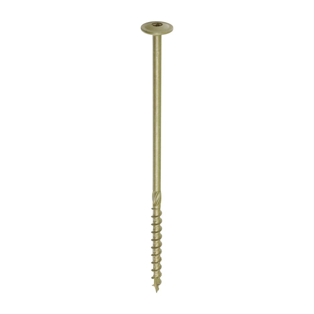 Timco Timber Screws - Tx - Wafer - Exterior - Green TIMpac 4 200INDEXWP