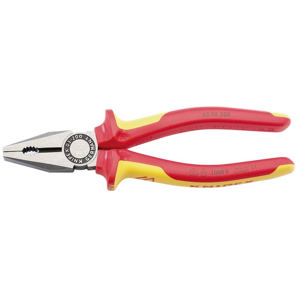 Knipex 31920 03 08 200Uksbe Vde Fully Insulated Combination Pliers 200Mm each