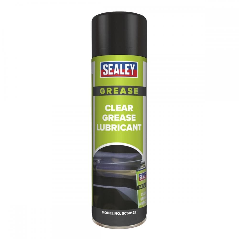 Sealey SCS012S Clear Grease Lubricant 500Ml