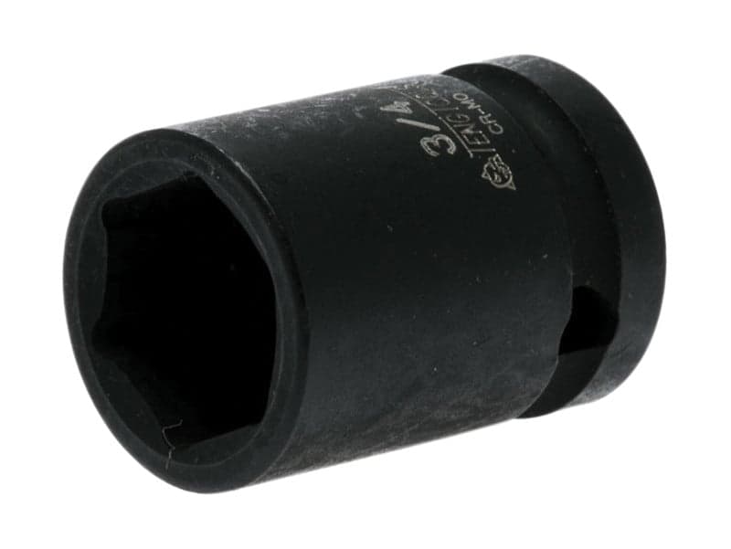 Teng 920124 Impact Socket Hexagon 6-Point 1/2In Drive 3/4In