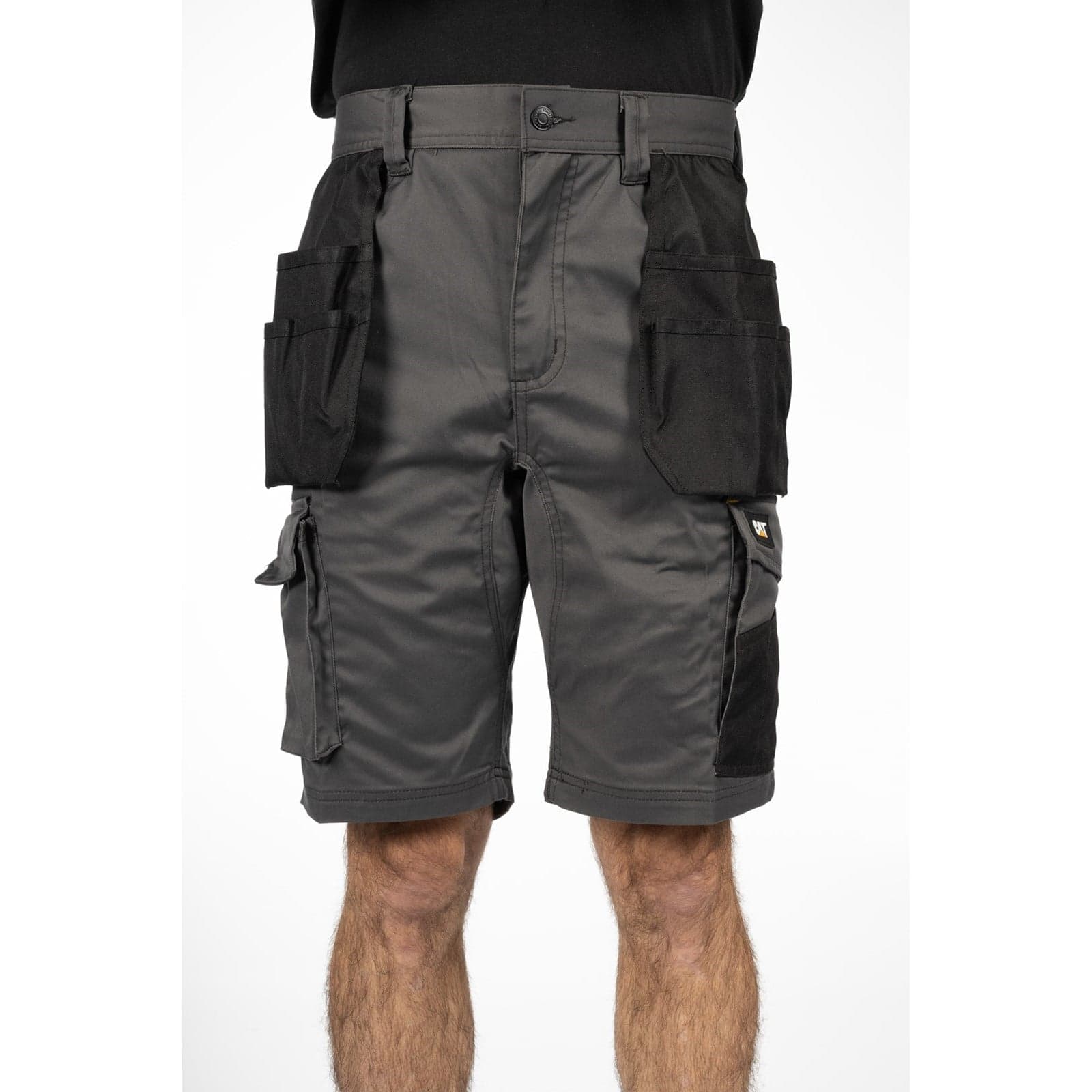 Caterpillar Essential Stretch Holster Short Size 34 Grey 39492-73665-05"