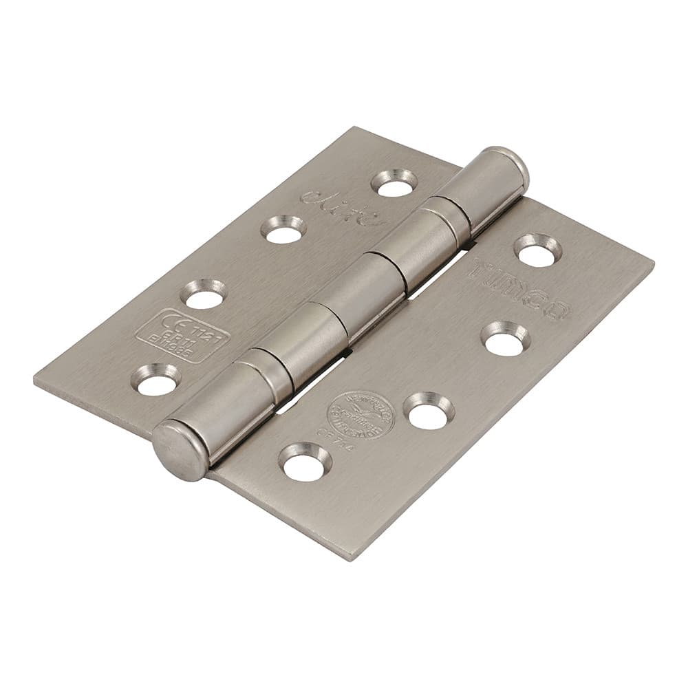 Timco 334555 Grade 11 Fire Door Hinges - Satin Nickel 102 X 76 X 2.7
