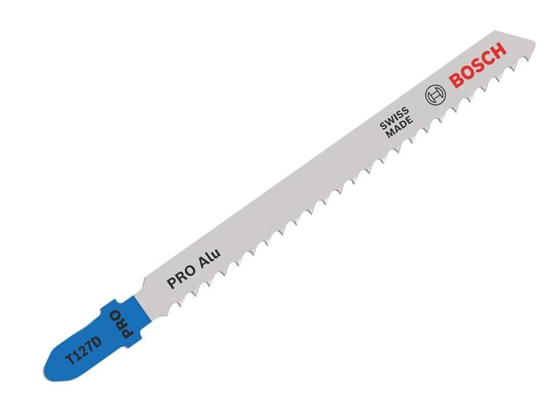 Bosch Powertool Accessories 2608631017 Pro Alu T127D Jigsaw Blade 100Mm Pack Of 5