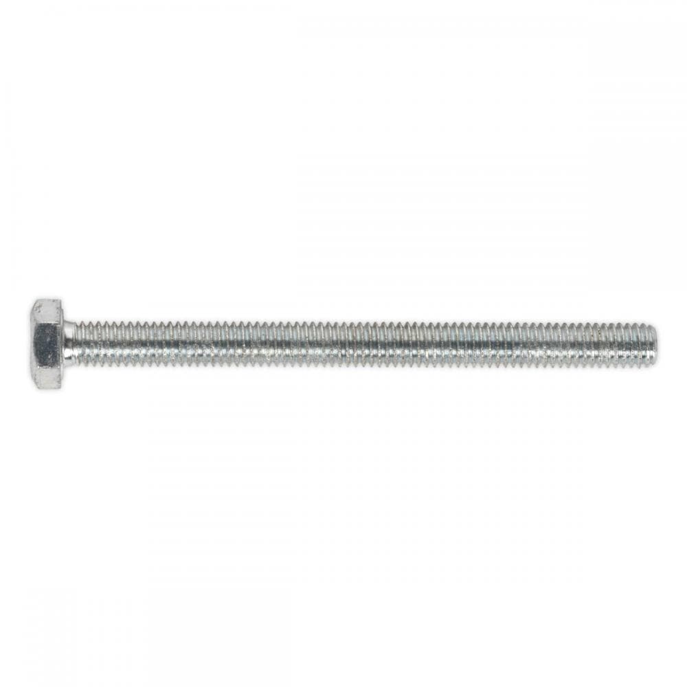 Sealey SS675 Ht Setscrew M6 X 75Mm 8.8 Zinc Pack Of 50