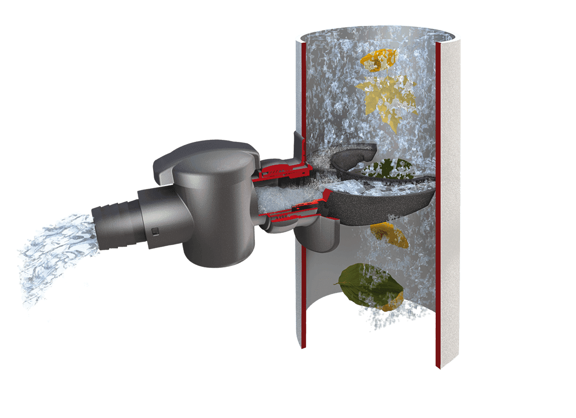 Graf Speedy Rain Water Diverter Collector with Filter Original Organics