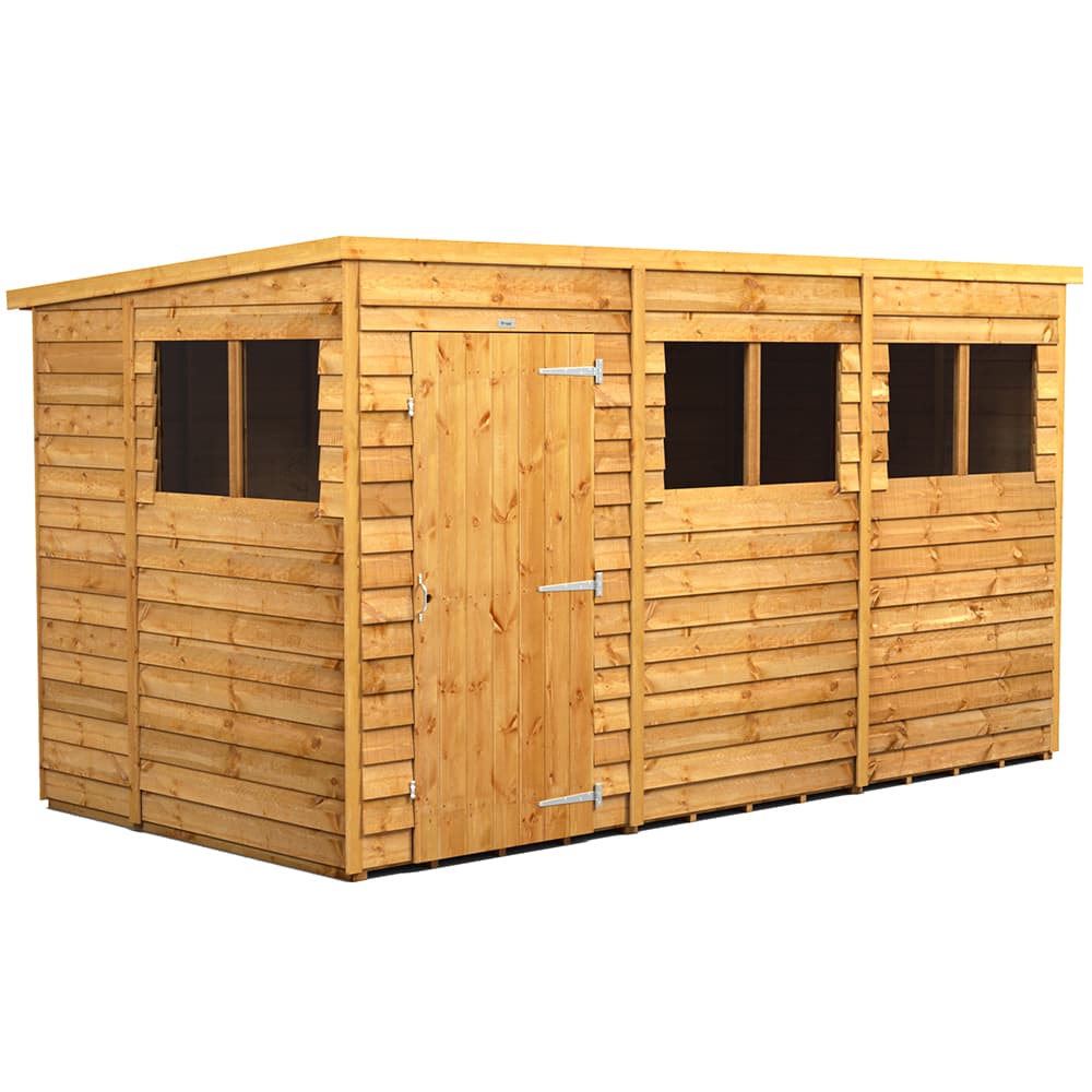Powersheds 12 x 6 Power Overlap Pent