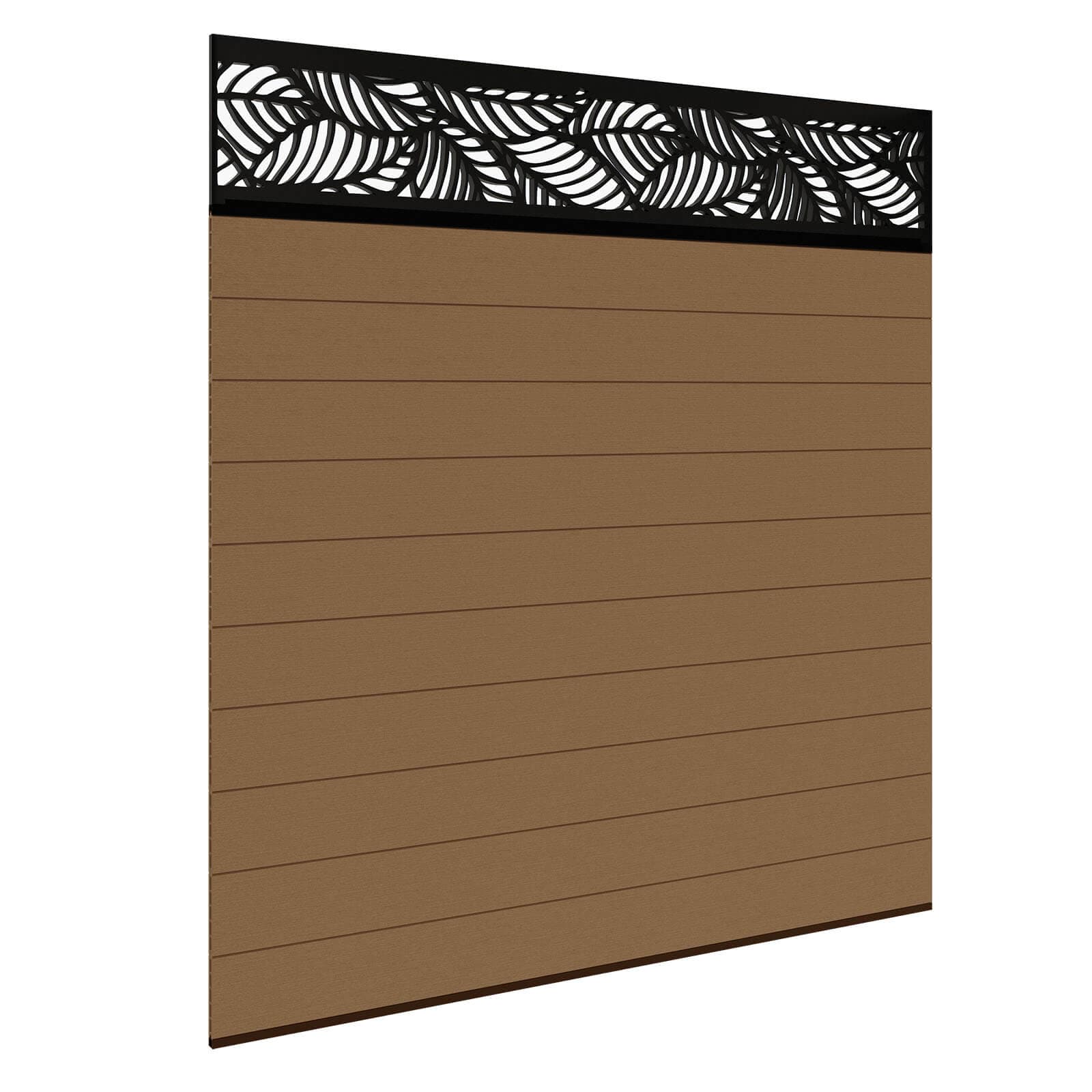 Composite Fence Panels - Amber Without Posts 1.8m