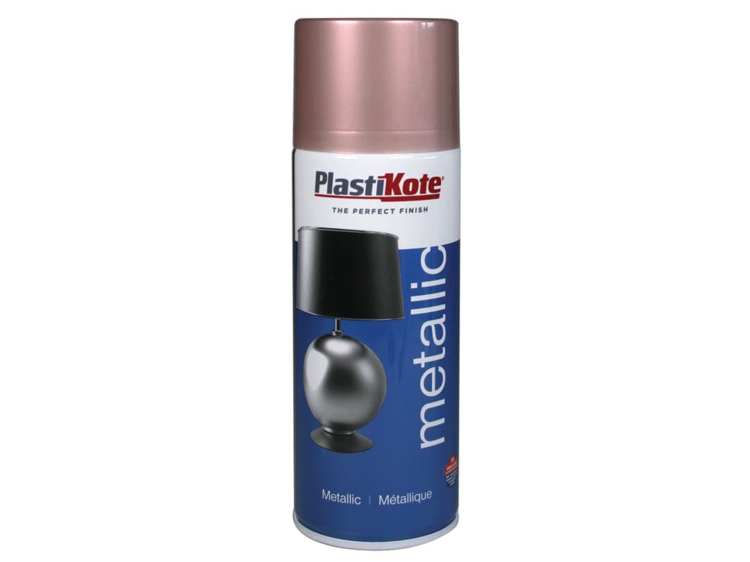 PlastiKote Metallic Spray Rose Gold 400ml 004405