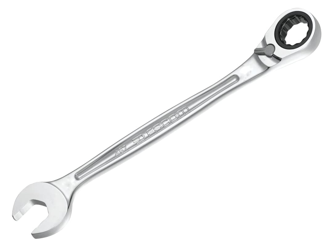 Facom 467B.13 Anti Slip Combination Ratcheting Spanner 13mm 467B.13