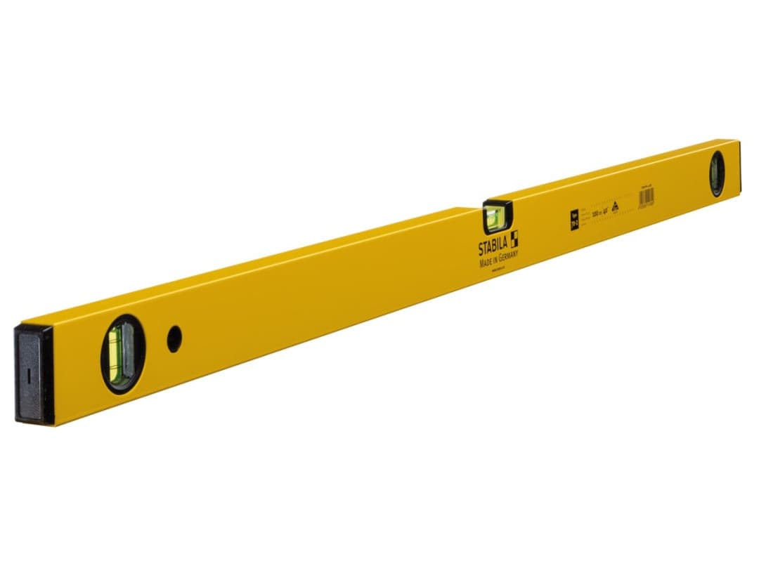 Stabila 70-2-120 Double Plumb Spirit Level 3 Vial 120cm 02329