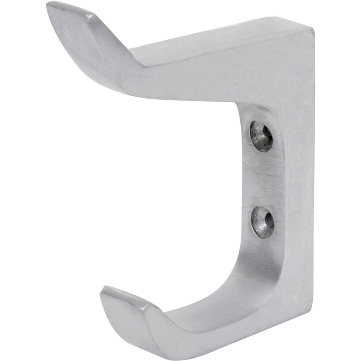 Architectural Hat & Coat Hook - 65mm - Satin Aluminium - Decohooks