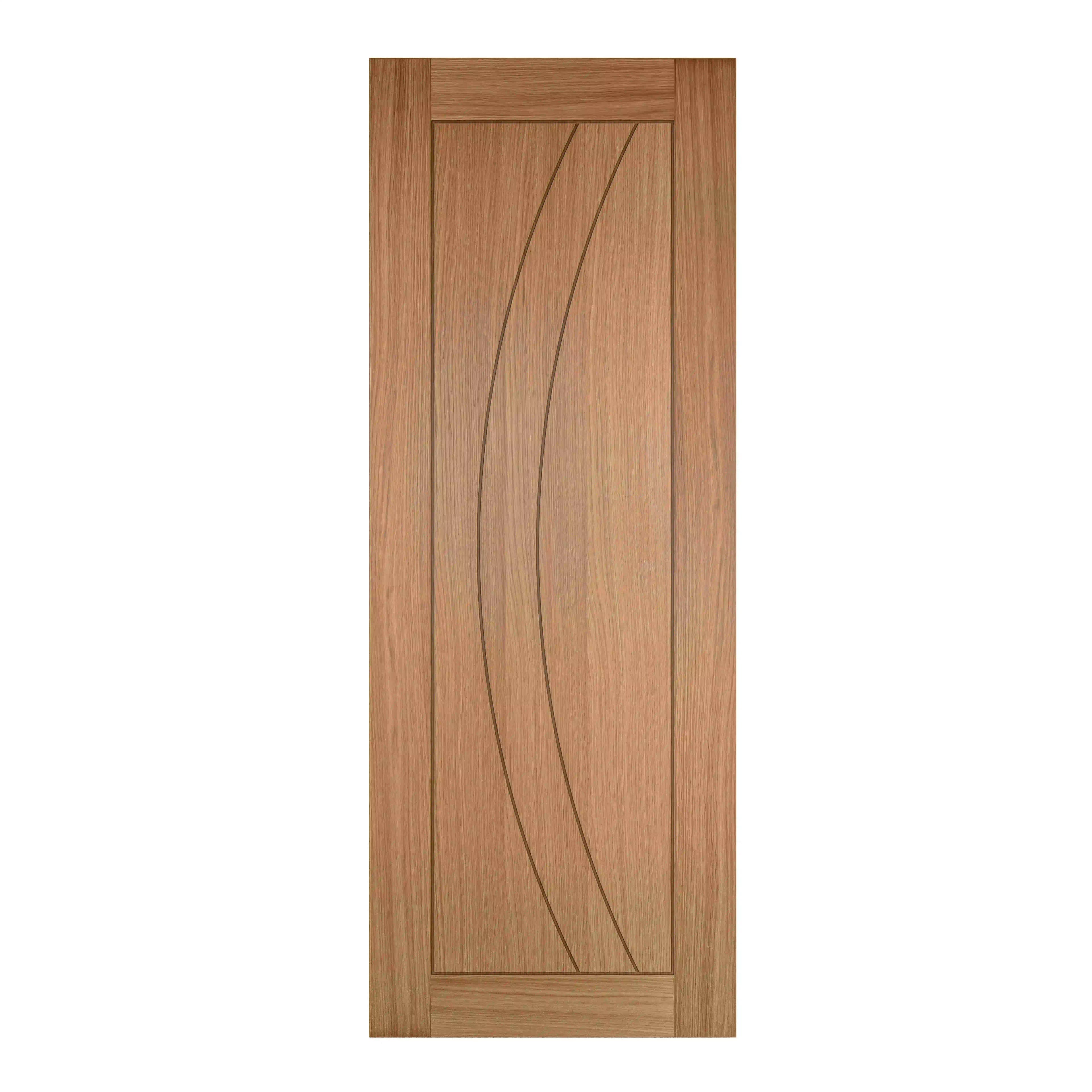 Sicily Oak Contemporary Internal Fire Door - FD30 - Finished - 44 x 1981 x 610mm