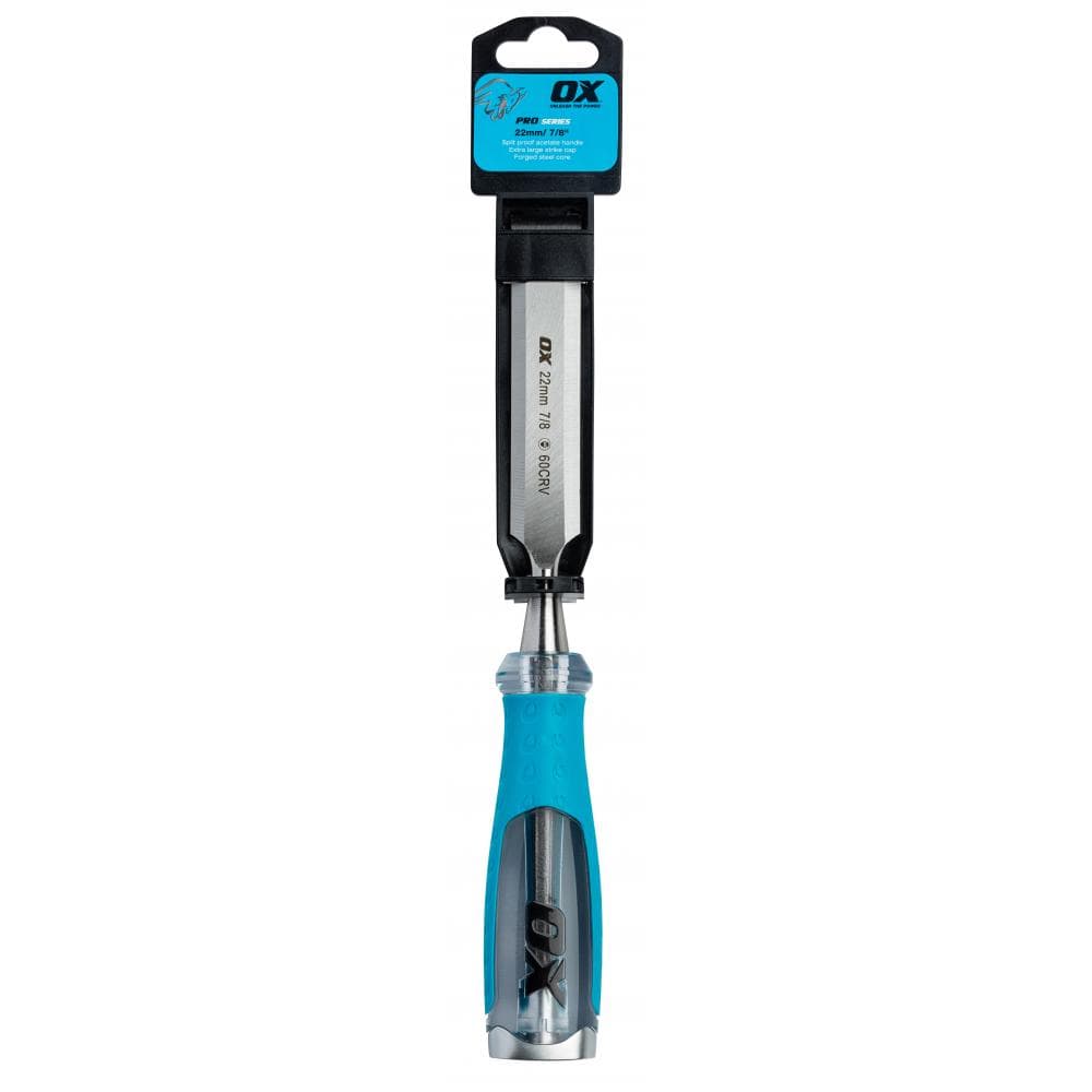 Ox Tools OX-P371122 Ox Pro Heavy Duty Wood Chisel - 22Mm EA