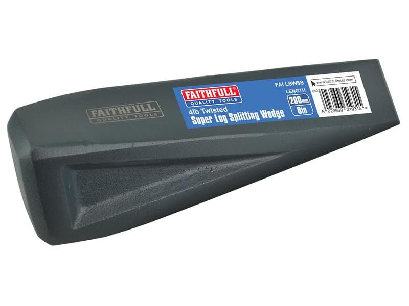 Faithfull 60113000 Super Log Splitting Wedge 200Mm (8In)