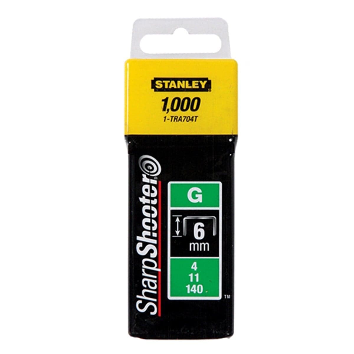 Stanley 1-Tra704T Heavy-Duty Staples 6Mm (1000)
