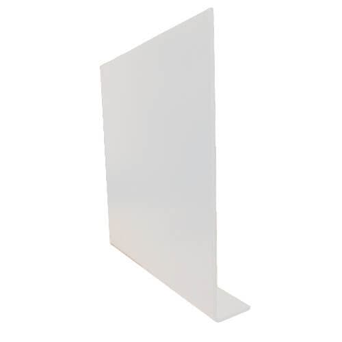 Aluminium Fascia L Profile Length - 175mm x 2mm x 3mtr White (9016 Matt)