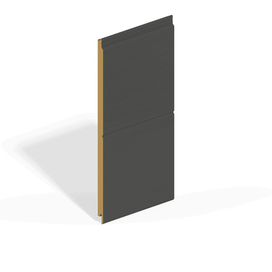 Double Tongue & Groove MDF Cladding - 294mm x 4.88mtr Anthracite Grey