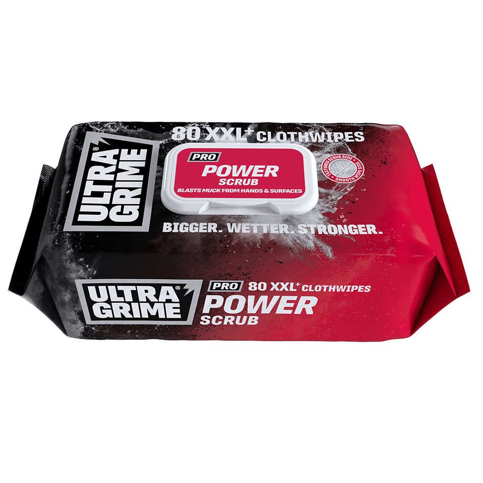 UltraGrime Pro XXL+ Multiuse Clothwipes 100 Wipes