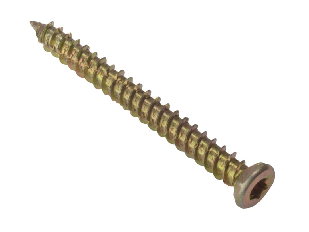 ForgeFix Concrete Frame Screw ZYP 7.5 x 202mm Box 100 MAMCFS202