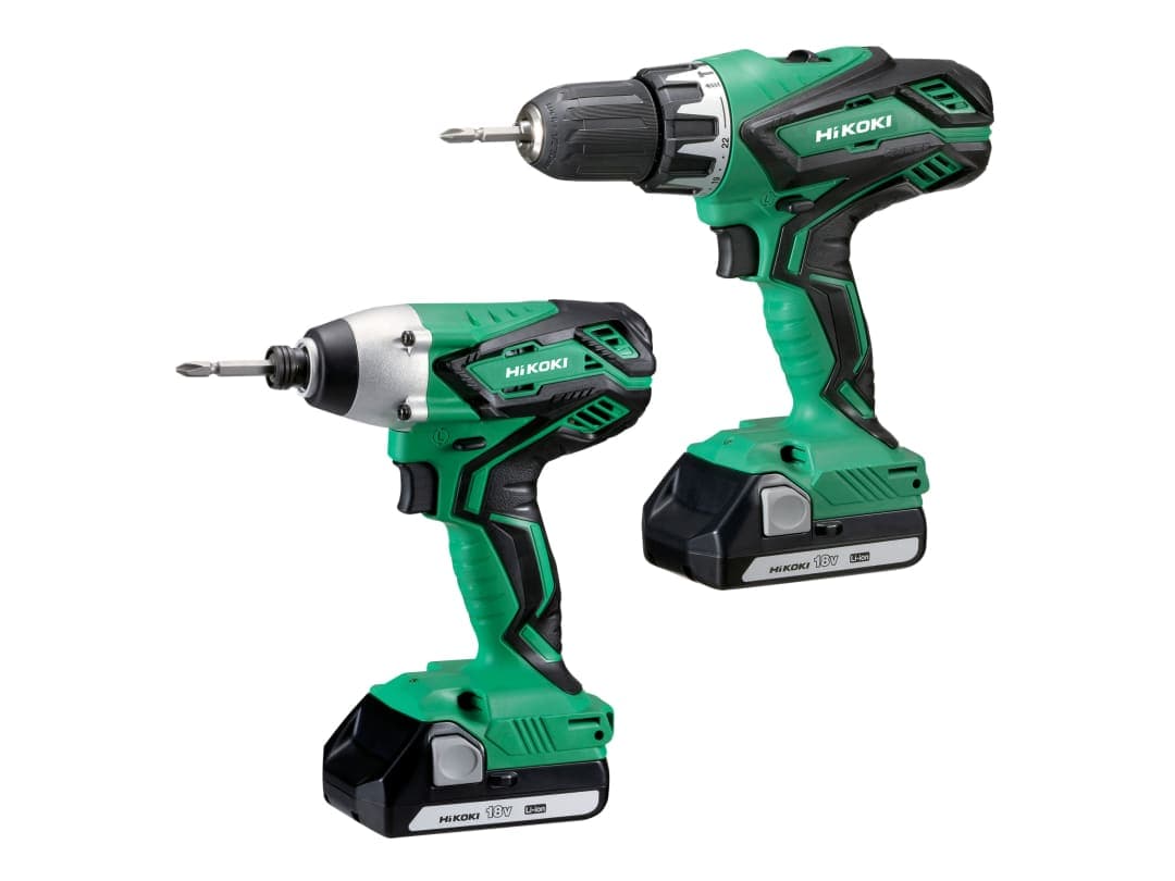 Hikoki KC18DGLJAZ Twin Pack 18V 2 x 1.5Ah Li-ion KC18DGLJAZ