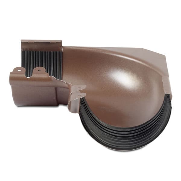 Steel Gutter Internal Angle - 90 Degree x 135mm Copper Effect