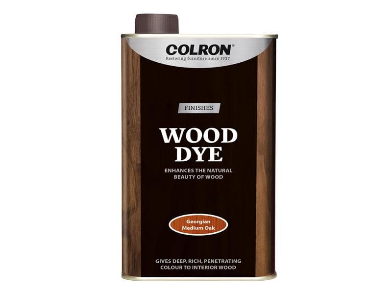 Ronseal 36888 Colron Refined Wood Dye Georgian Medium Oak 250Ml
